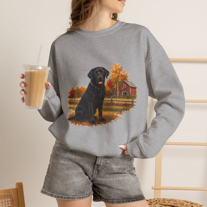 Black Labrador Retriever Sweater Weather Sweatshirt