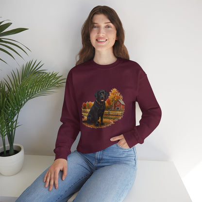 Black Labrador Retriever Sweater Weather Sweatshirt