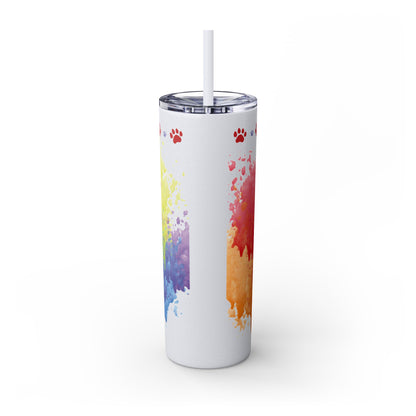 Emotional Support Human for my Boxer skinny tumbler