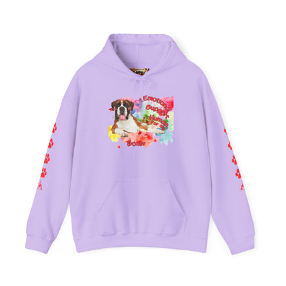 Emotional Support Human for my Boxer Hoodie