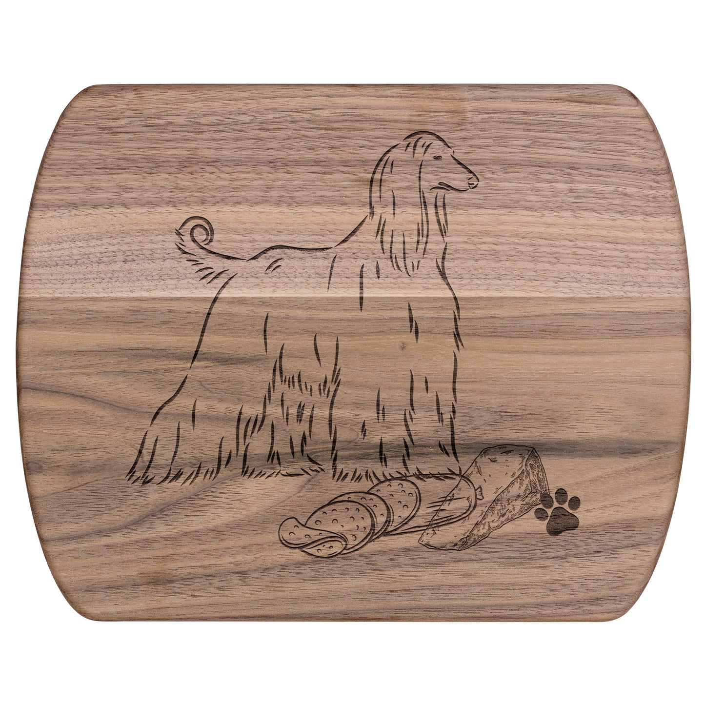 Afghan Hound Cutting board