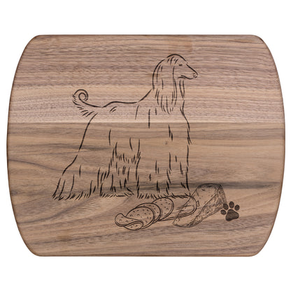 Afghan Hound Cutting board