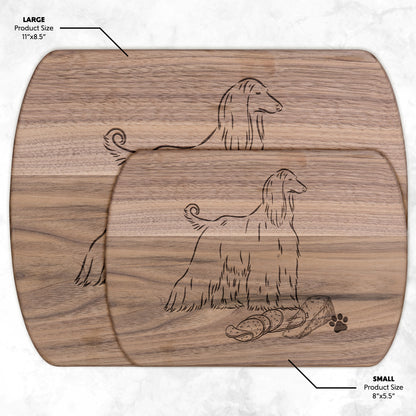 Afghan Hound Cutting board
