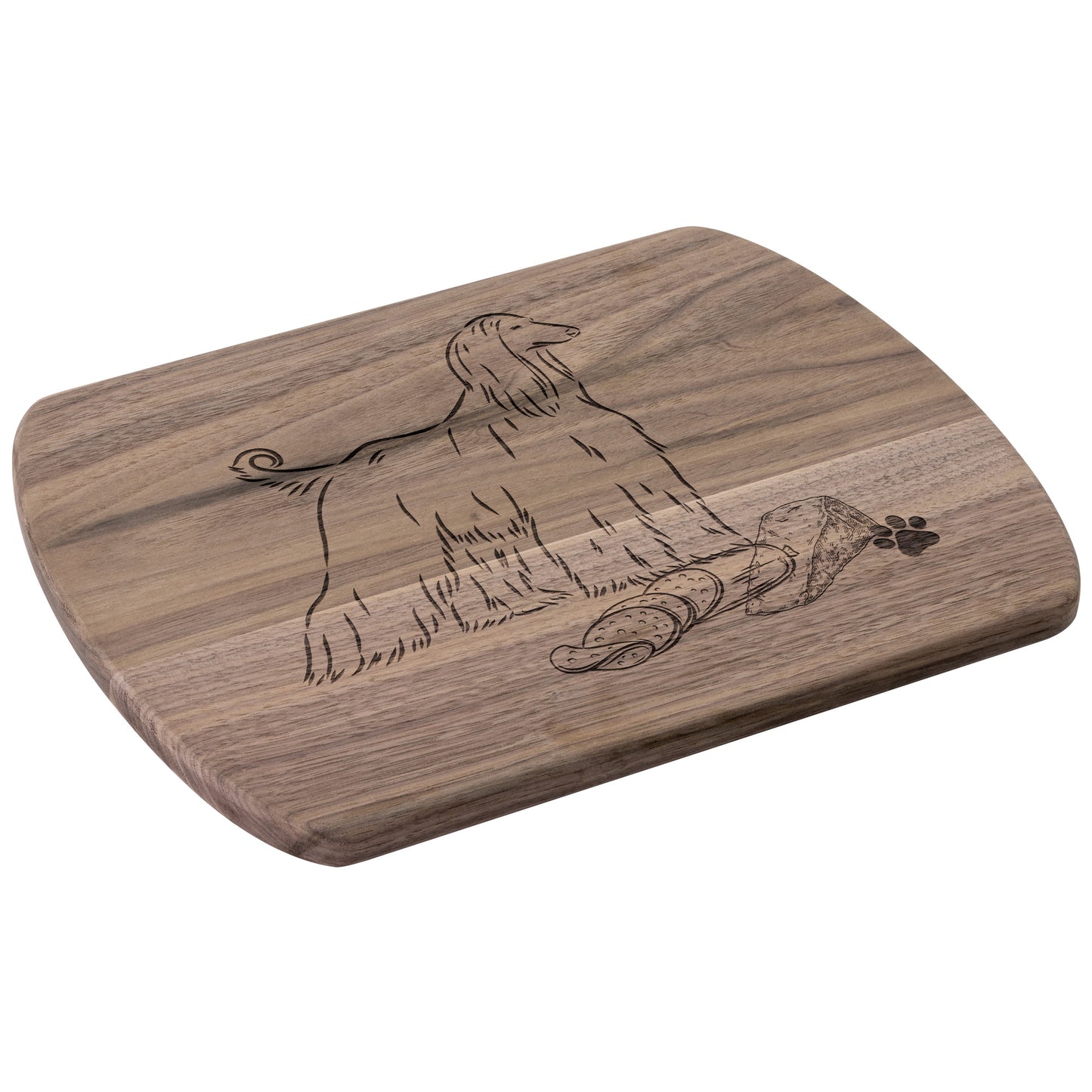 Afghan Hound Cutting board