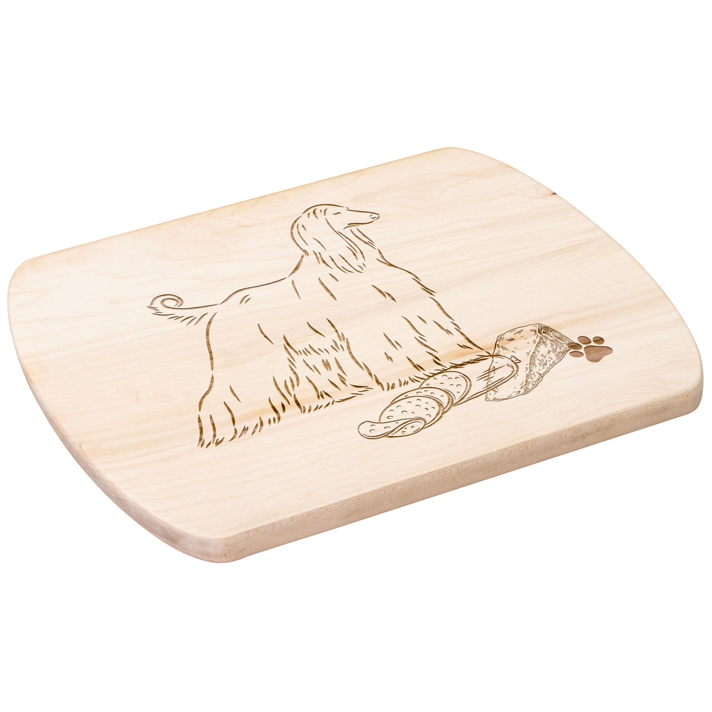 Afghan Hound Cutting board