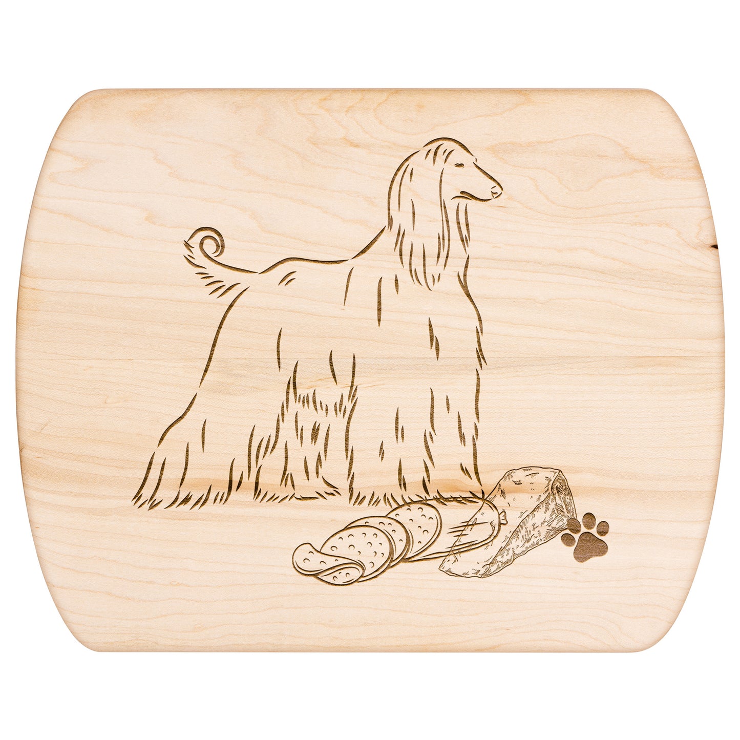 Afghan Hound Cutting board