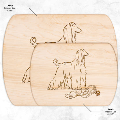 Afghan Hound Cutting board