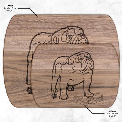 American Bulldog Cutting board