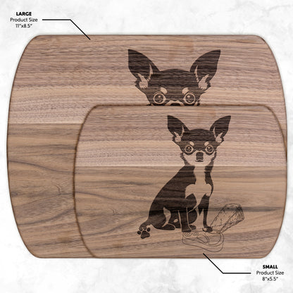 Chihuahua cutting board