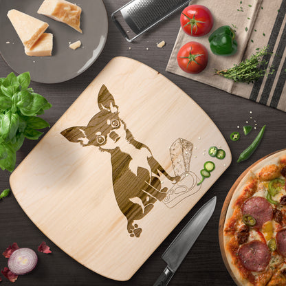 Chihuahua cutting board