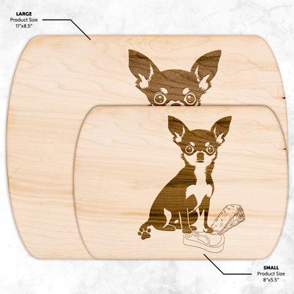 Chihuahua cutting board