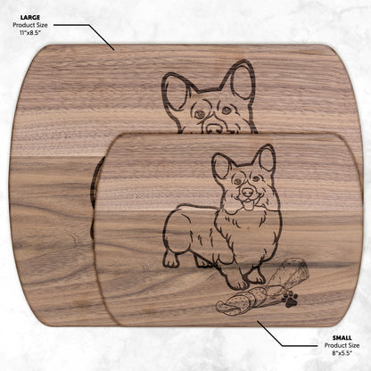 Corgi Cutting board