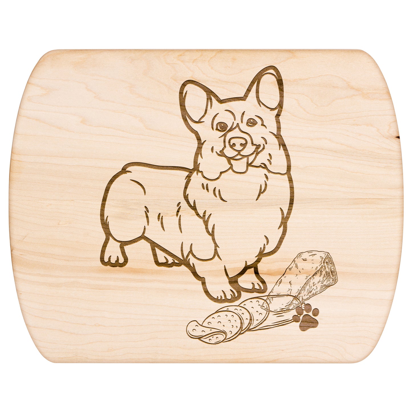 Corgi Cutting board