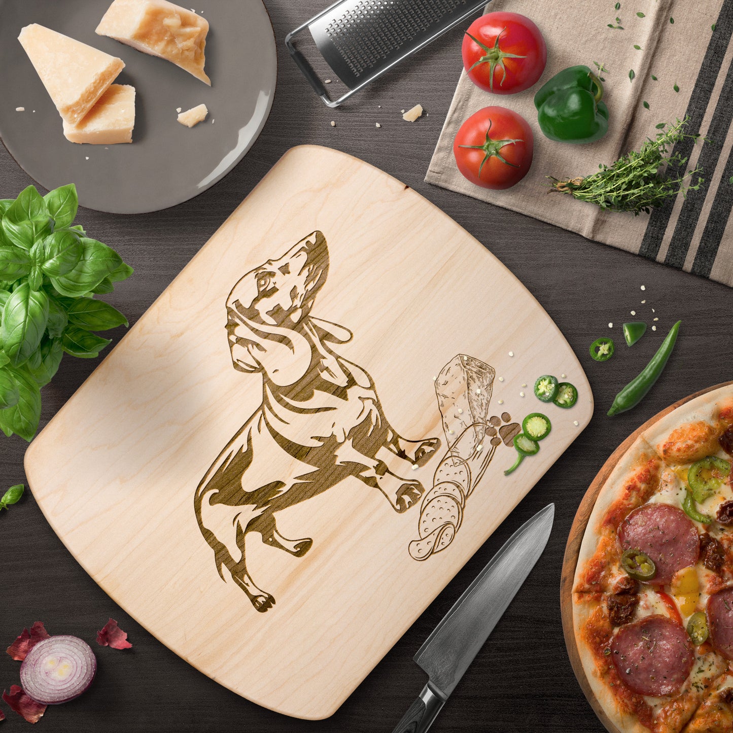 Dacshund Cutting board
