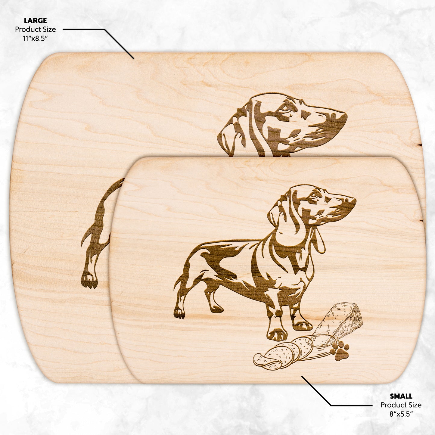 Dacshund Cutting board