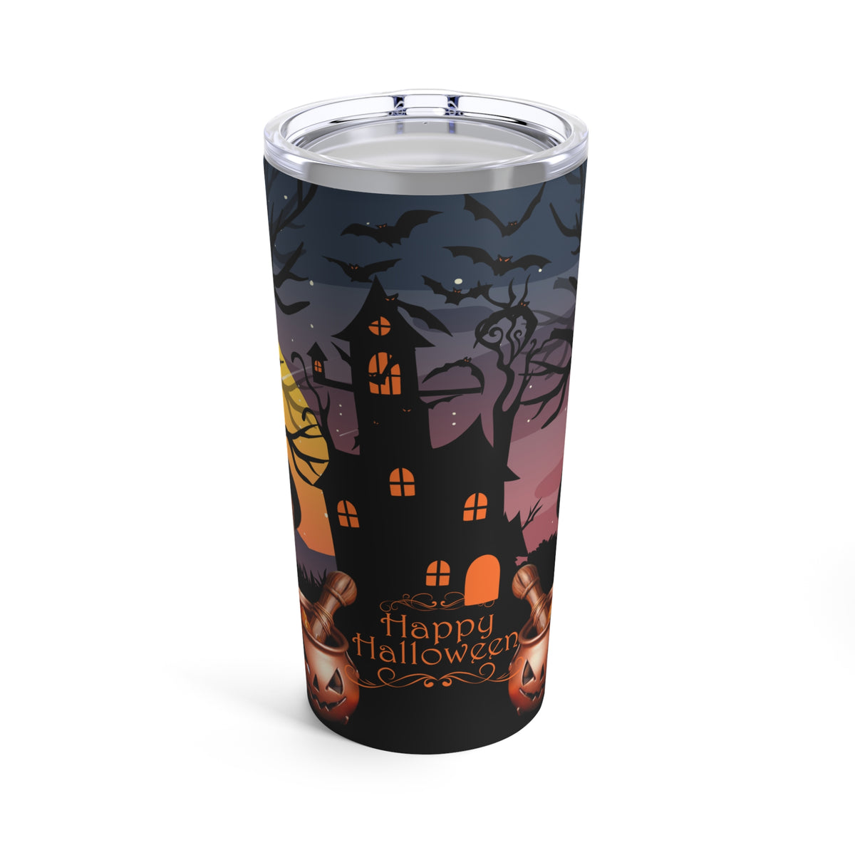 Dachshund Witch Halloween Coffee Tumbler