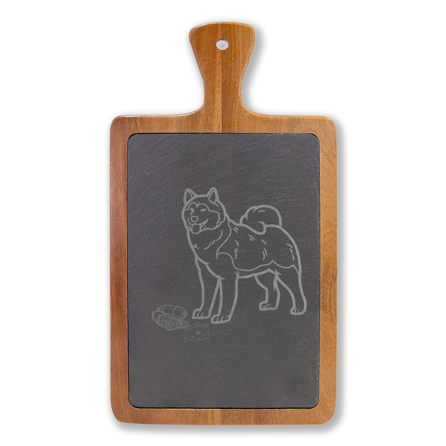 Shiba Inu Personalized Charcuterie Board with Dog Engraving, Pet Lover Gift