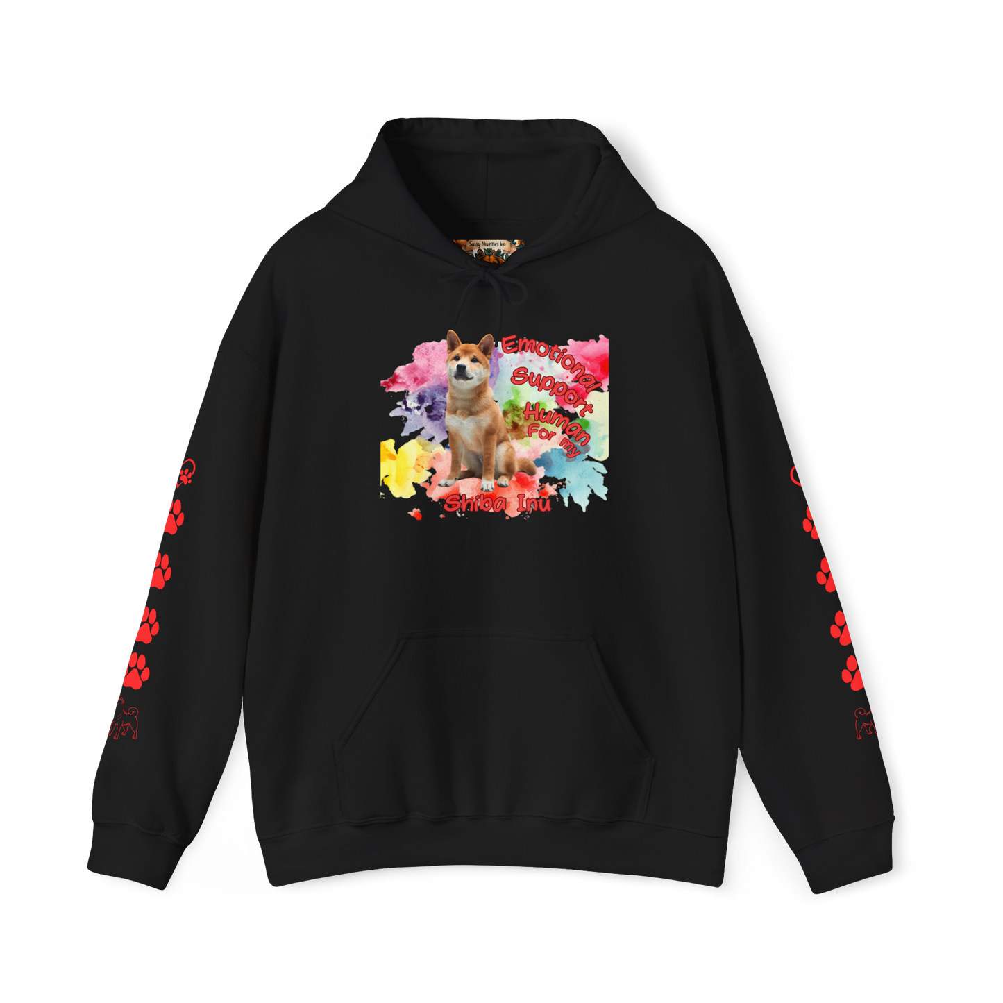 Emotional Support Human for my Shiba Inu hoodie