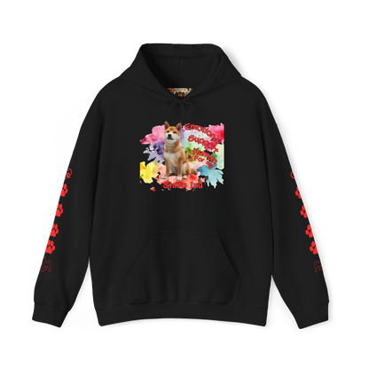 Emotional Support Human for my Shiba Inu hoodie