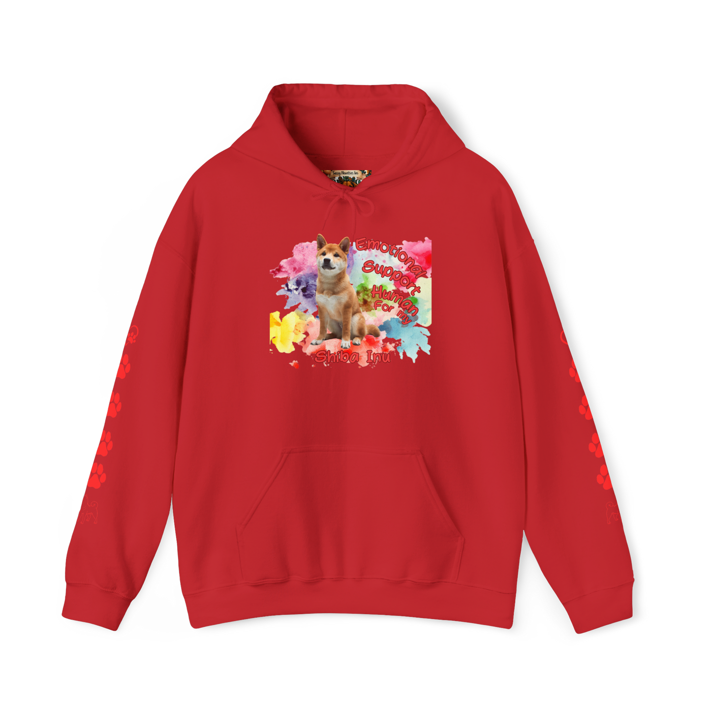 Emotional Support Human for my Shiba Inu hoodie