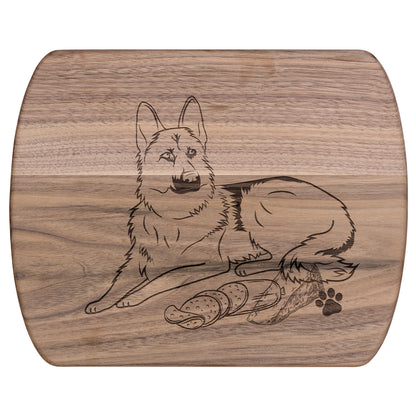 German Shepherd cutting board