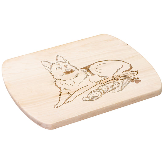 German Shepherd cutting board
