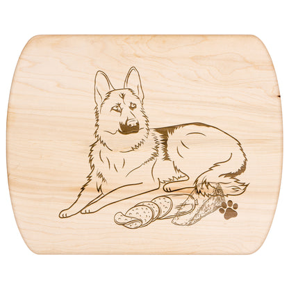 German Shepherd cutting board