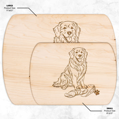 Golden Retriever Cutting board