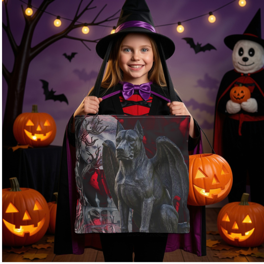 Great Dane Angelic Gargoyle Protector Tote Bag