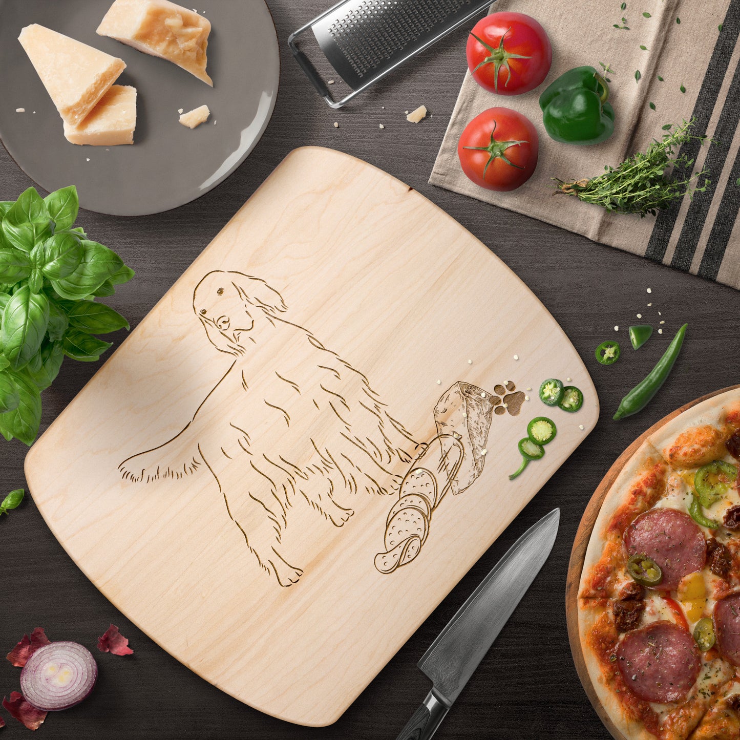 Irish setter Cutting Board