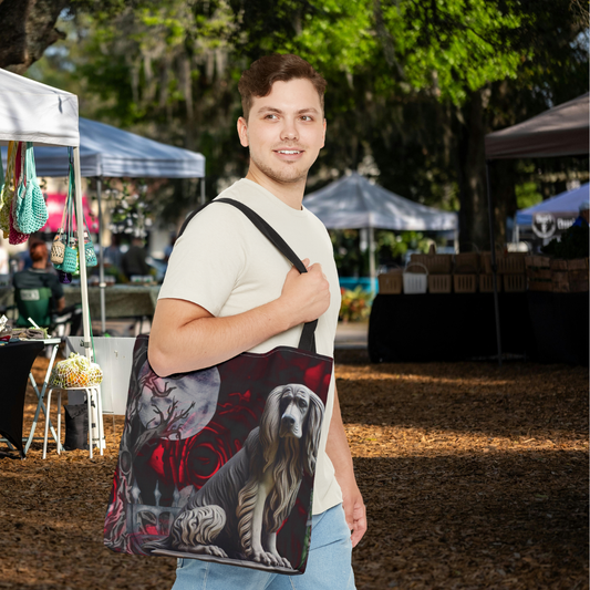 Irish Setter Angelic Gargoyle Protector Tote Bag