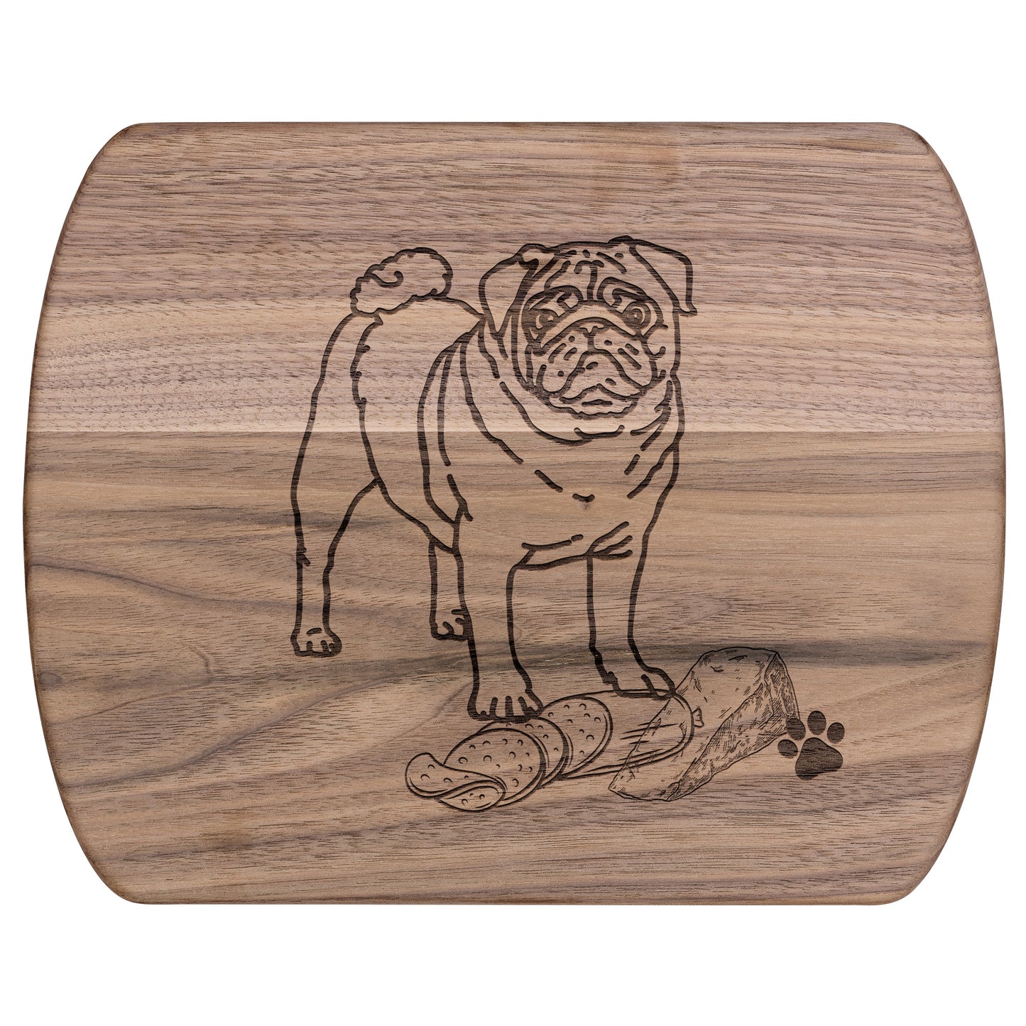 Pug Cutting Board