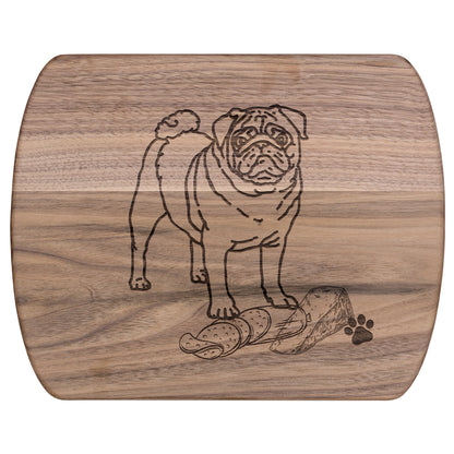 Pug Cutting Board