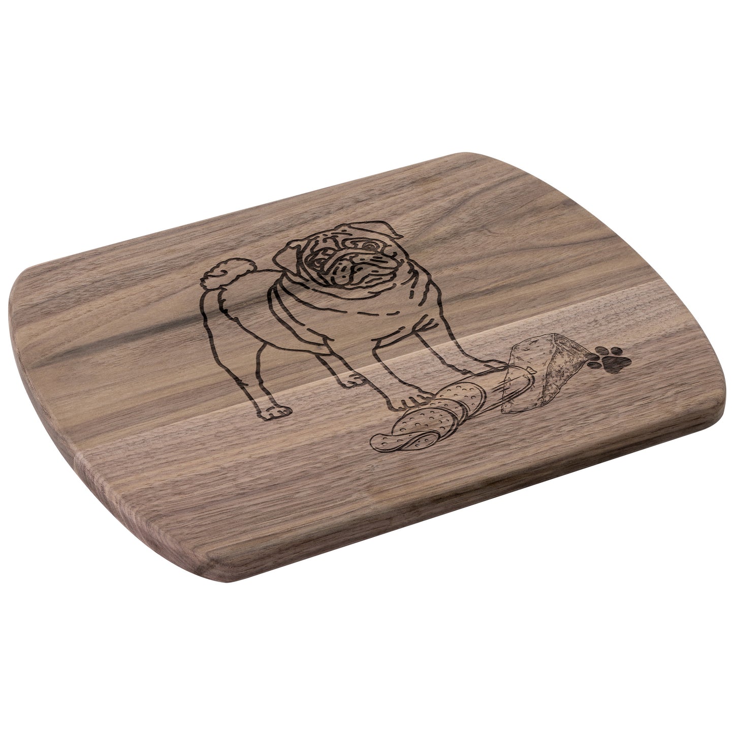 Pug Cutting Board