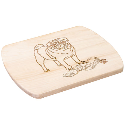 Pug Cutting Board