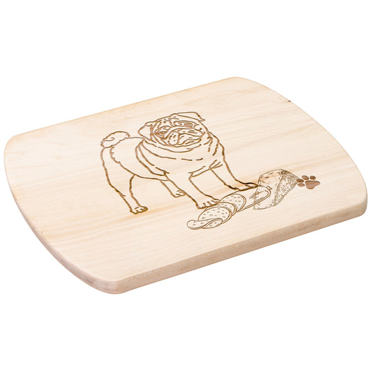 Pug Cutting Board