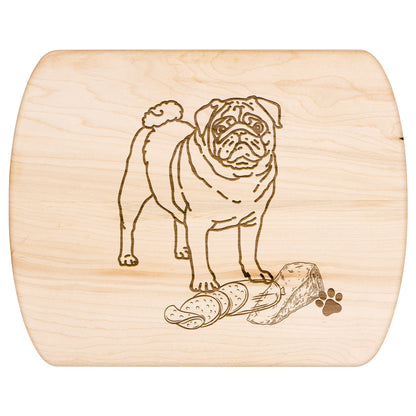 Pug Cutting Board