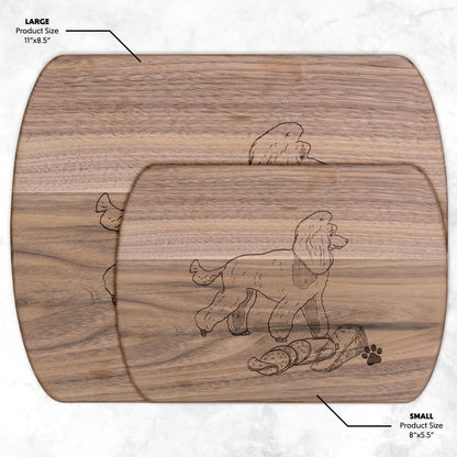 Standard Poodle Cutting board