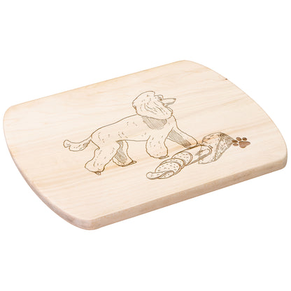Standard Poodle Cutting board