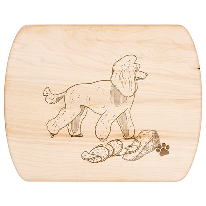 Standard Poodle Cutting board
