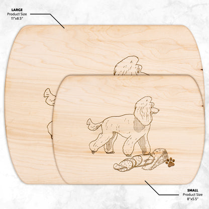 Standard Poodle Cutting board