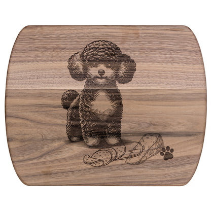 Toy Poodle Cutting Board