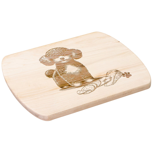 Toy Poodle Cutting Board