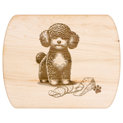 Toy Poodle Cutting Board