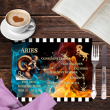 Aries as German Shepherd Placemat, Aries Mar 21 - Apr 19