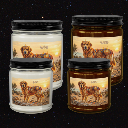 Golden Retriever Scented Soy Candle