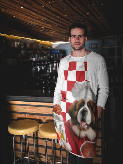 St Bernard italian chef Apron