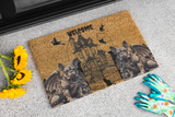 French Bulldog Guardian Angel Gargoyle Doormat