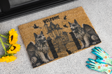 German Shepherd Guardian Angel Gargoyle Doormat