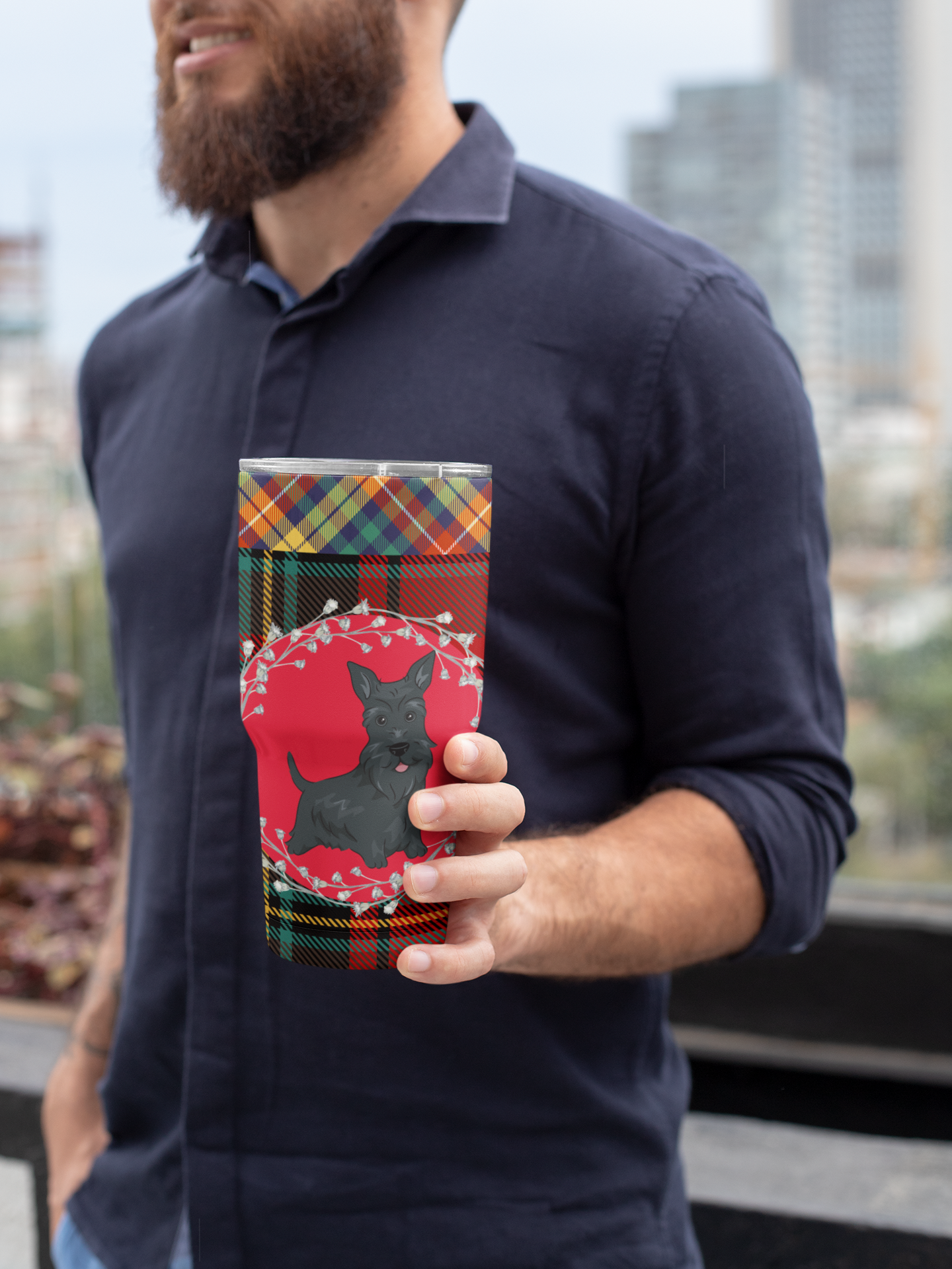 Scottie Dog Tumbler 20oz